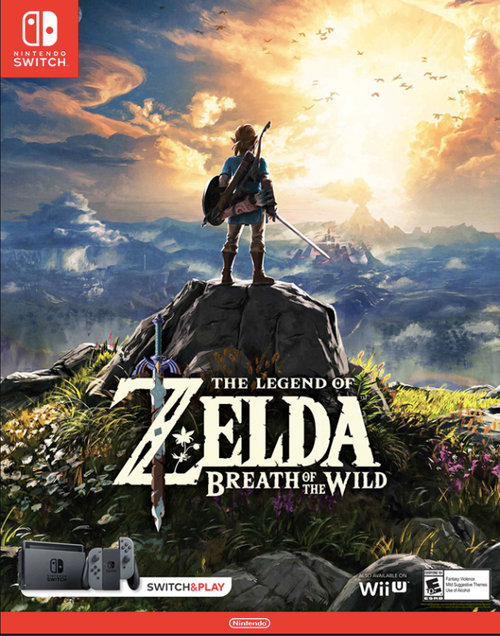 The Legend of Zelda Breath of the Wild Switch CD Key, Key
