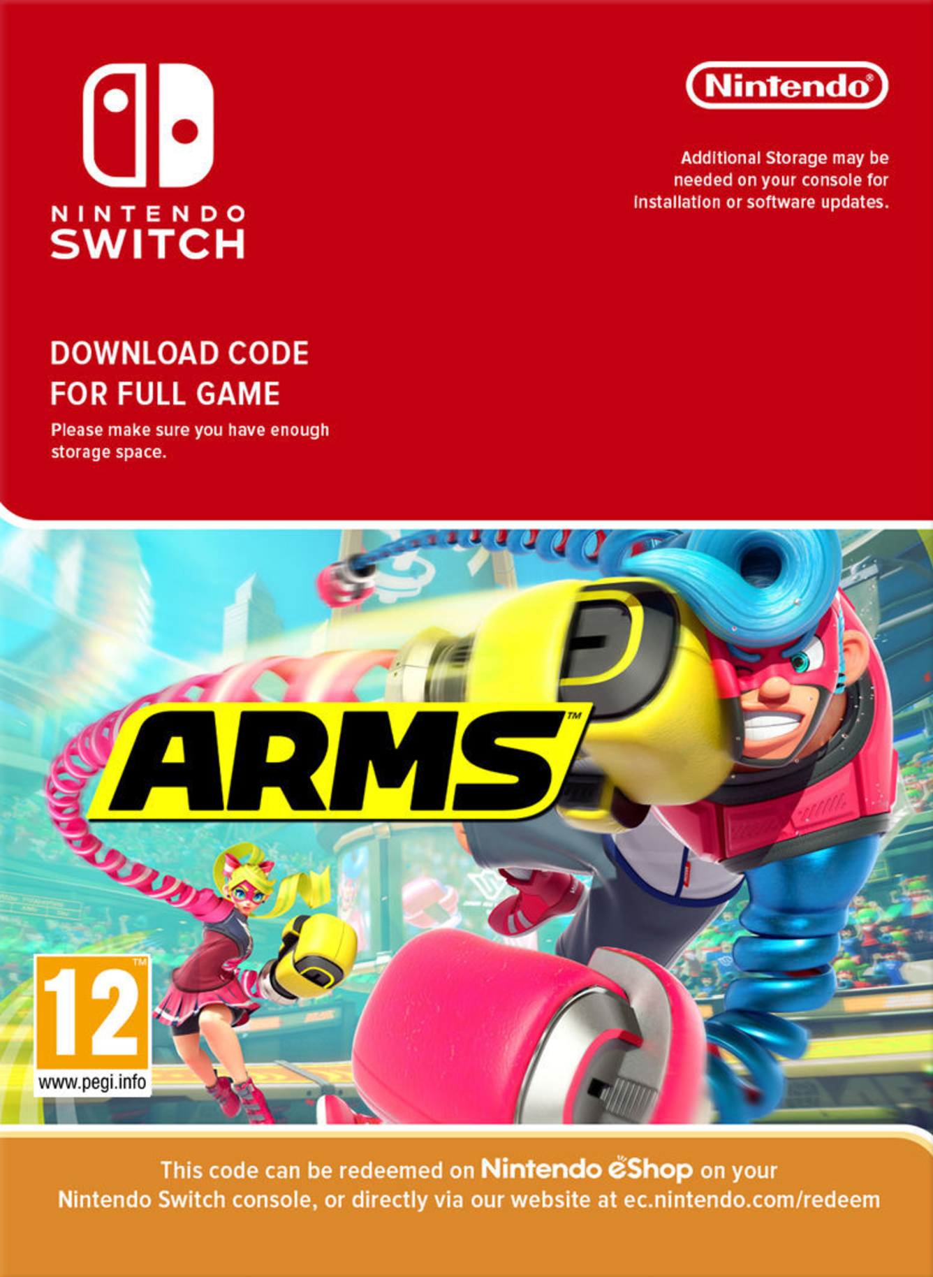 ARMS Nintendo Switch
