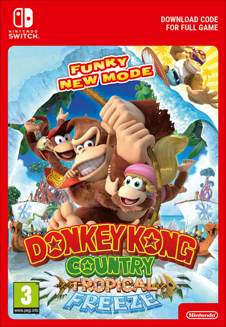 Donkey Kong Country Tropical ze Nintendo Switch
