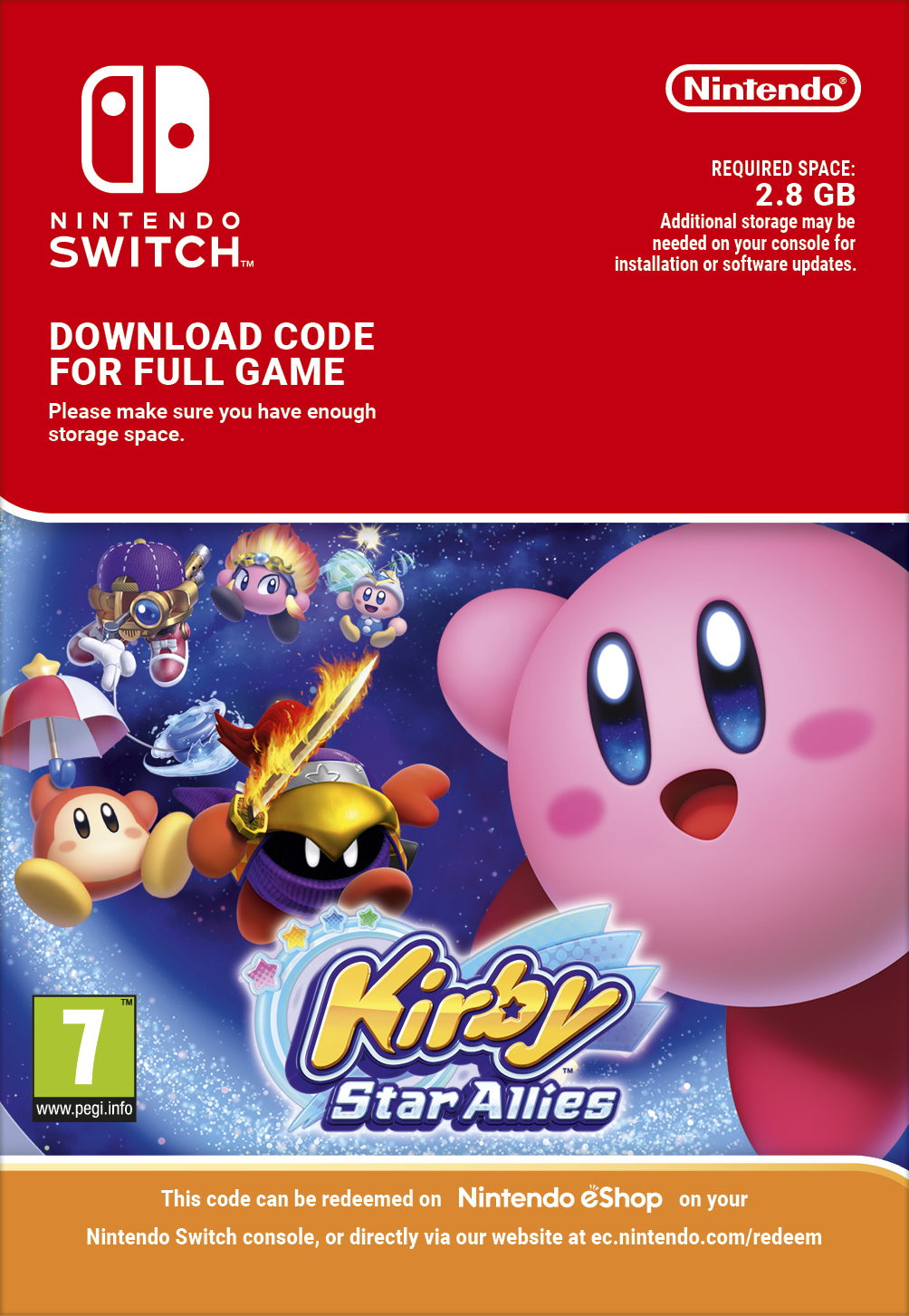 Kirby Star Allies Nintendo Switch