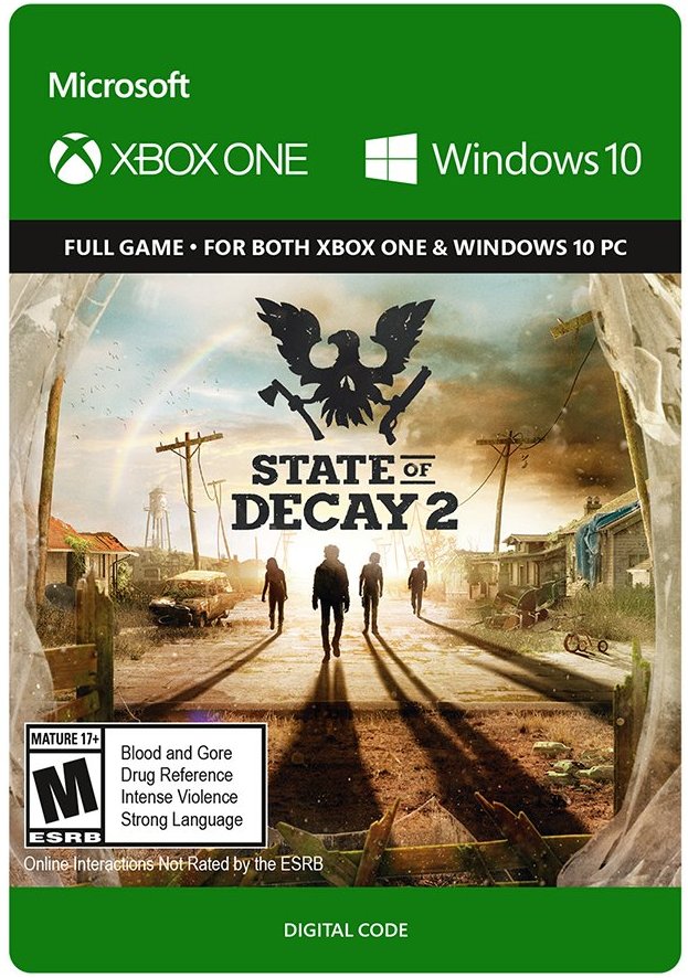 State of Decay 2 Xbox One Windows 10