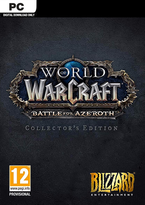 World of Warcraft WoW Battle for Azeroth Collectors Edition